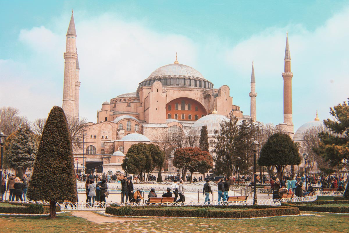 Santa Sofía en Estambul actualmente es un museo